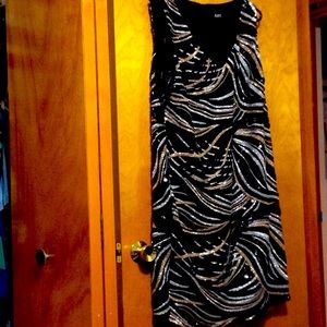 Multi-Metallic Sequin Dress